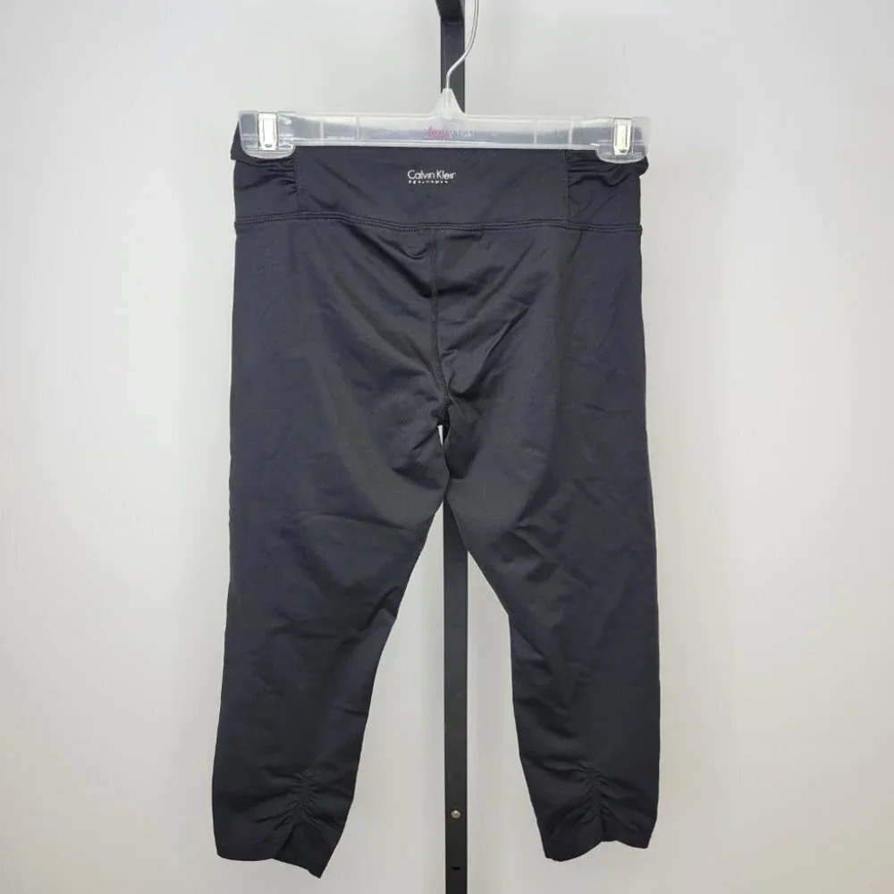 Calvin  Klein Performance Ruched Crops - Picture 3 of 4